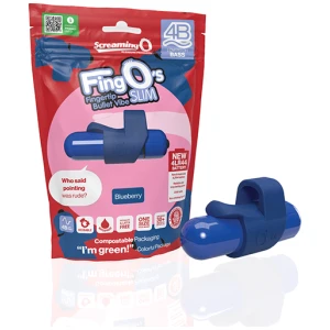Screaming O 4B FingO Slim - Blueberry