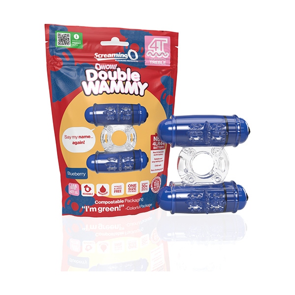 Screaming O 4T Double Wammy - Blueberry