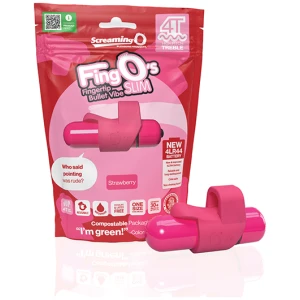 Screaming O 4T FingO Slim - Strawberry