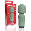 Screaming O Cuties Winny Vibrating Mini Wand - Sage Green