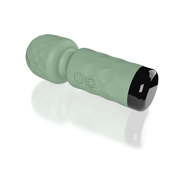 Screaming O Cuties Winny Vibrating Mini Wand - Sage Green - Image 5