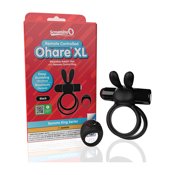 Screaming O Ohare Remote Controlled Vibrating Ring - XL