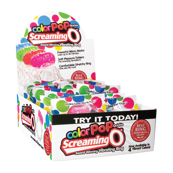 Screaming O Color Pop Quickie - Asst. Colors Box of 24