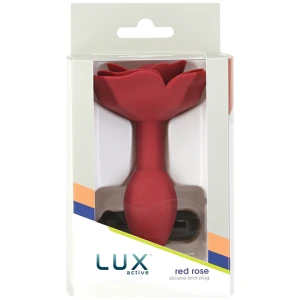 Lux Active Red Rose Silicone Anal Plug