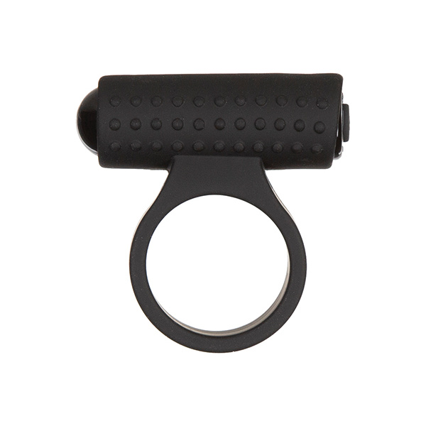 Cosmic Cock Ring w-Rechargeable Bullet - 9 Functions Black - Image 5