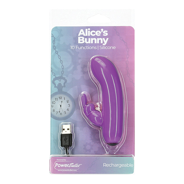 Alice's Bunny Rechargeable Bullet W/rabbit Sleeve