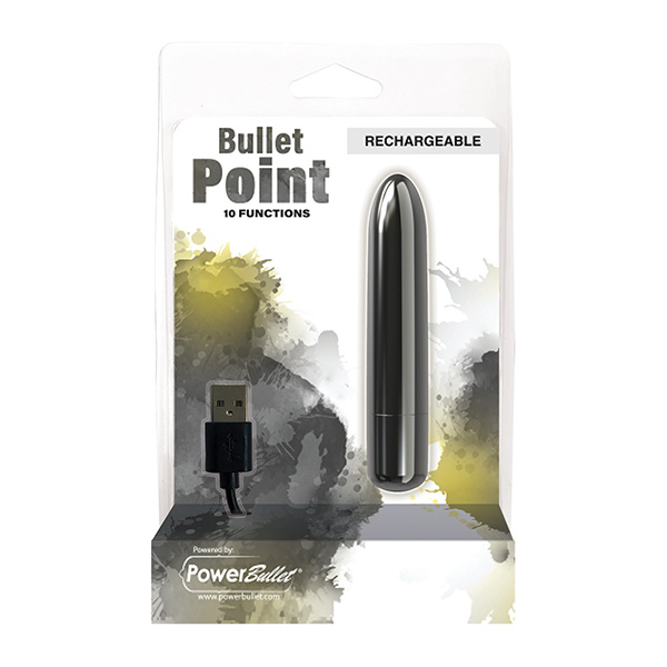 Bullet Point Rechargeable Bullet - 10 Functions