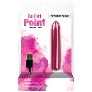Bullet Point Rechargeable Bullet - 10 Functions