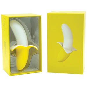 Mini Banana Vibrator - Yellow