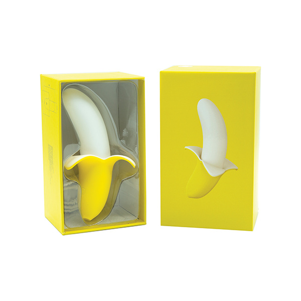 Mini Banana Vibrator - Yellow