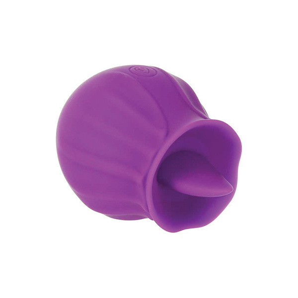 M'Lady Flickering Tongue & Vibrating Clitoral Stimulator - Purple - Image 2