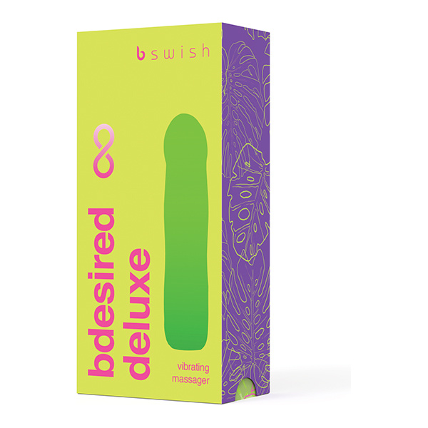 Bdesired Infinite Deluxe Paradise Vibrator - Green - Image 2