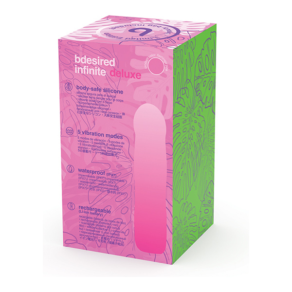 Bdesired Infinite Deluxe LE Flamingo Vibrator - Pink - Image 3