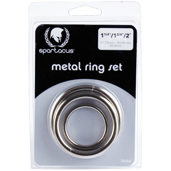 Spartacus Metal Ring Set - Pack of 3