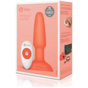 B-Vibe Rimming Plug 2 - Orange
