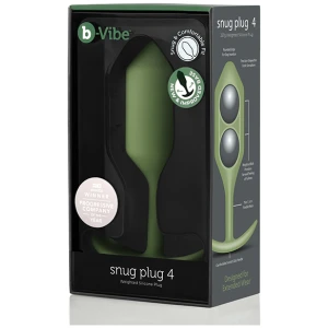 B-vibe Weighted Snug Plug 4 - 257 G