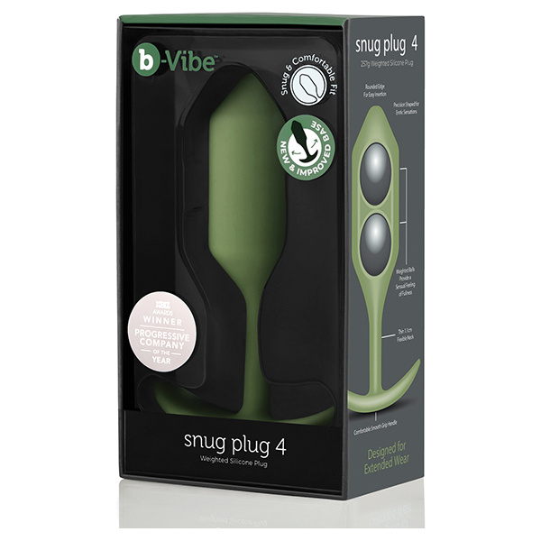 B-vibe Weighted Snug Plug 4 - 257 G