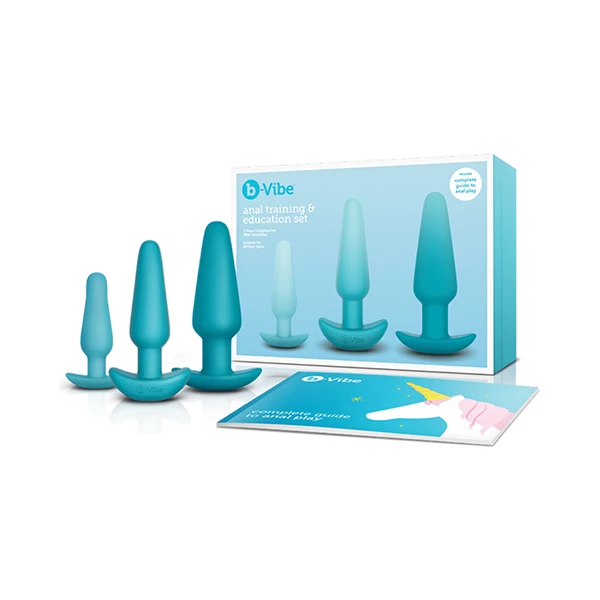 B-Vibe Anal Education Set - Teal