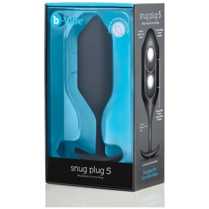 B-vibe Weighted Snug Plug 5 - 350 G