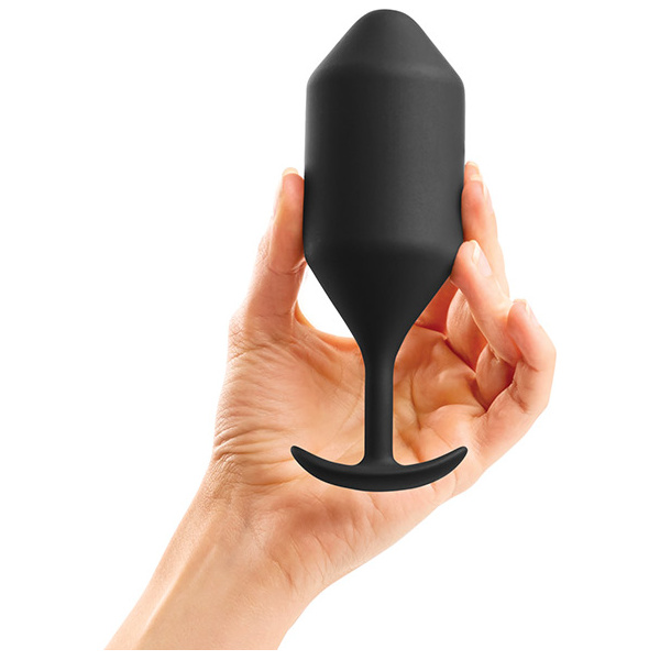 B-vibe Weighted Snug Plug 5 - 350 G - Image 2