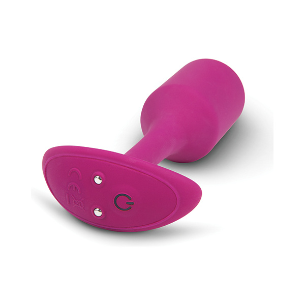 B-vibe Vibrating Weighted Snug Plug Xl - Image 4