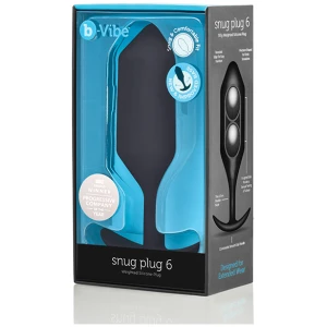 B-vibe Weighted Snug Plug 6 - G