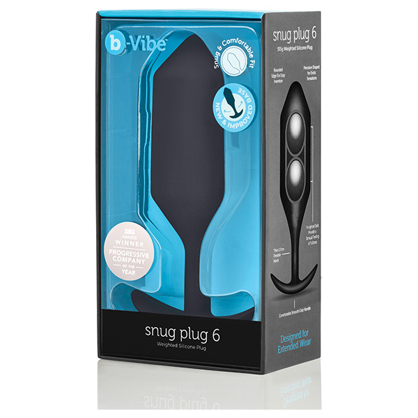 B-vibe Weighted Snug Plug 6 - G