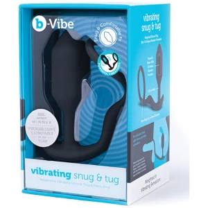 B-vibe Vibrating Snug & Tug - Black