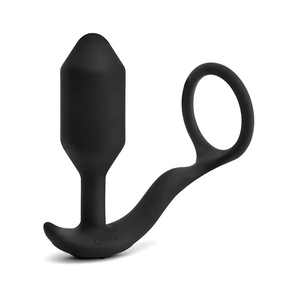 B-vibe Vibrating Snug & Tug - Black - Image 2