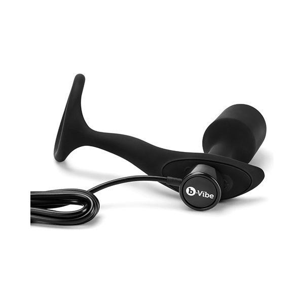 B-vibe Vibrating Snug & Tug - Black - Image 4