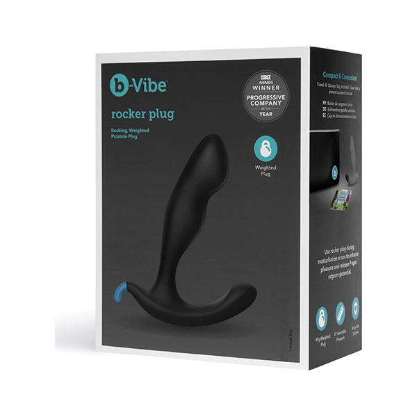 B-Vibe Rocker Plug - Black - Image 3