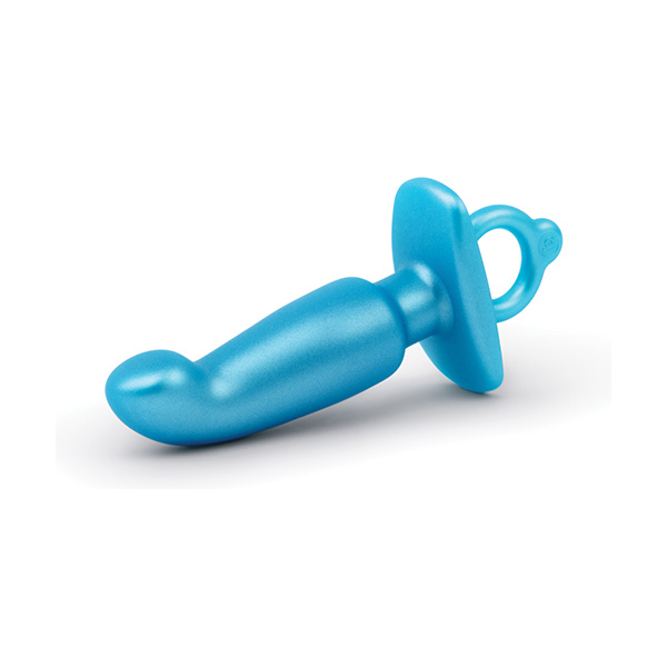 B-Vibe Butties Hither Tapered Prostate Plug - Blue - Image 4