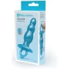 B-Vibe Butties Bounce Beaded Tapered Plug - Blue