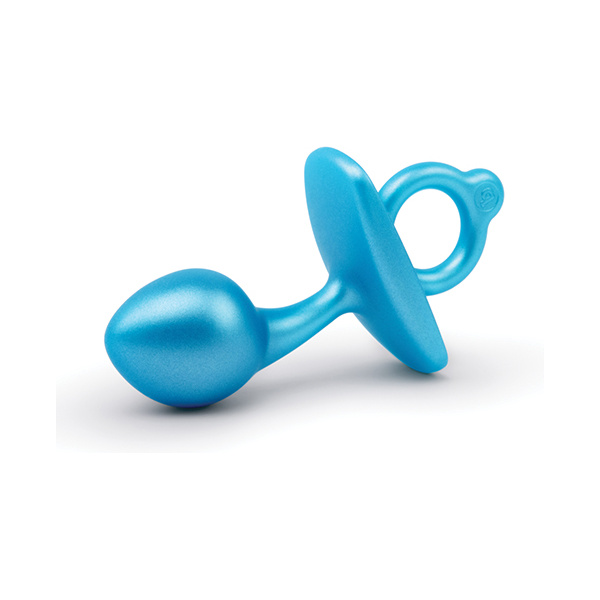 B-Vibe Butties Bulb Tapered Prostate Plug - Blue - Image 5