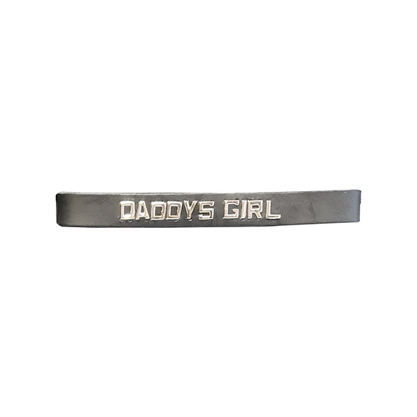Spartacus DADDYS GIRL Leather Collar - Black - Image 2