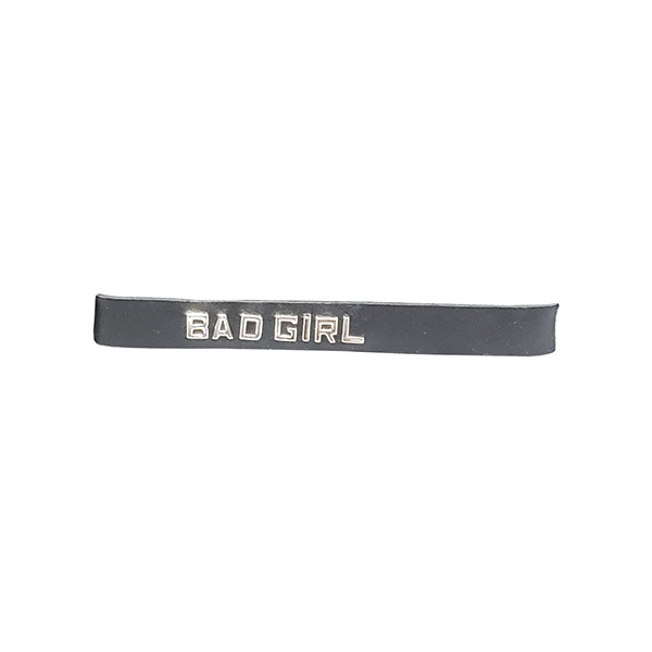 Spartacus BABYGIRL Leather Collar - Black - Image 2