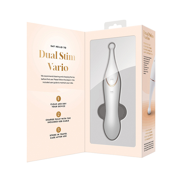 Bodywand Dual Stim Vario - White - Image 5