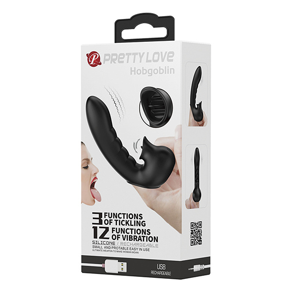 Pretty Love Hobgoblin Sucking Finger Vibe - Black