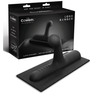 The Cowgirl Lone Ranger Silicone Attachment - Black