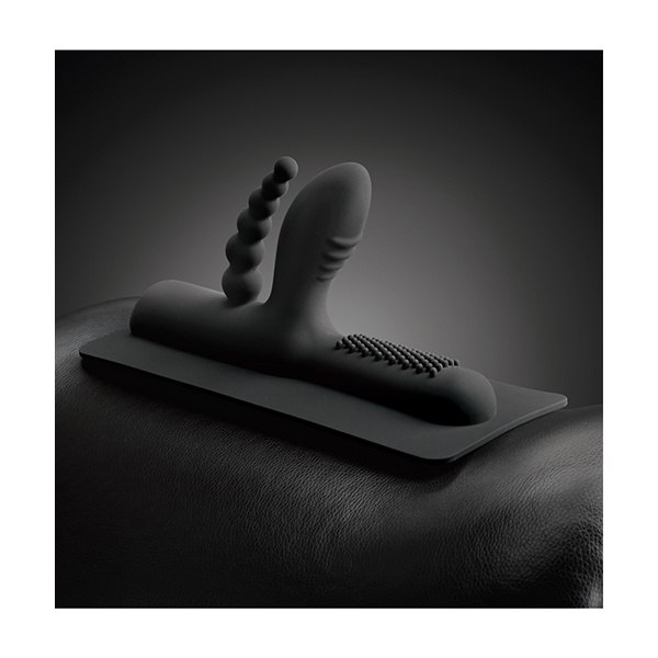 The Cowgirl Buckwild Silicone Attachment - Black - Image 4