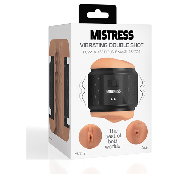 Curve Toys Mistress Vibrating Double Shot Pussy & Ass