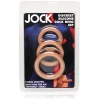 Curve Toys Jock Silicone Cock Ring Set of 3 - Medium