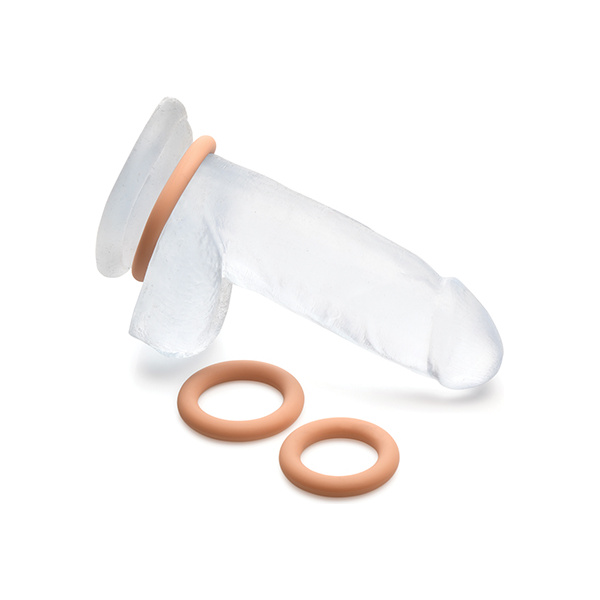 Curve Toys Jock Silicone Cock Ring Set of 3 - Medium - Image 5