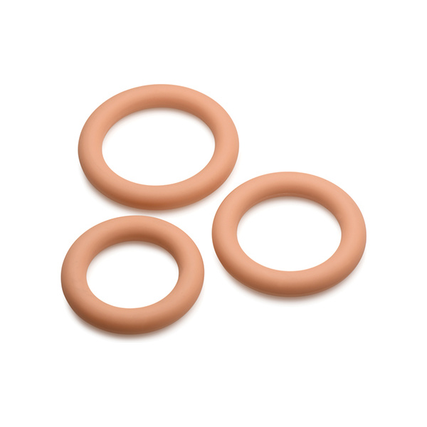 Curve Toys Jock Silicone Cock Ring Set of 3 - Medium - Image 4