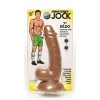 Curve Toys Fantasy Jock Soccer Sam 7" Dildo w-Balls - Dark