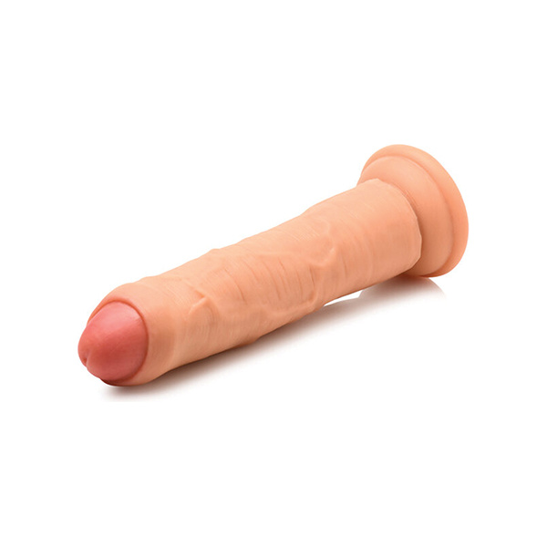 Curve Toys Thinz 7" Uncut Dildo - Light - Image 5