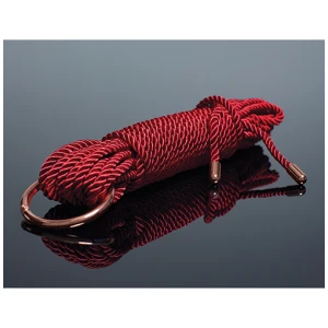 Pleasure Collection Silky Smooth Rope - Red-Rose Gold