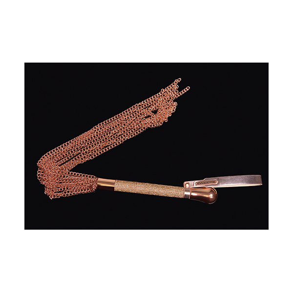 Pleasure Collection Chain Whip - Rose Gold - Image 2