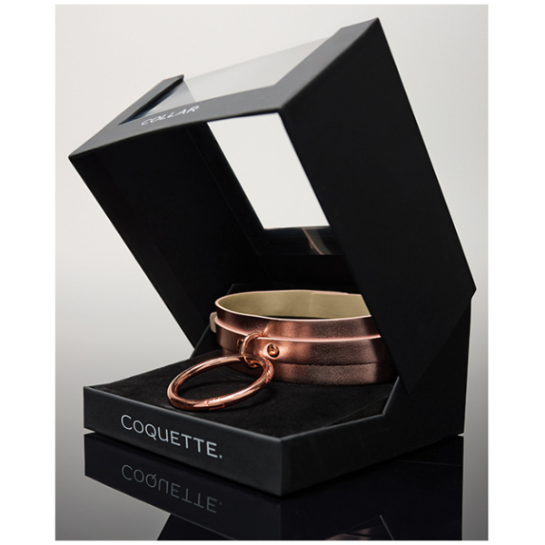 Pleasure Collection Adjustable Collar - Rose Gold - Image 5