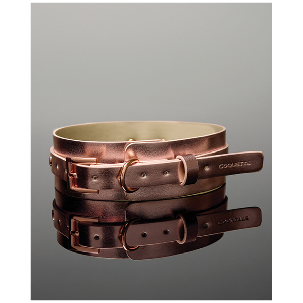 Pleasure Collection Adjustable Collar - Rose Gold - Image 2